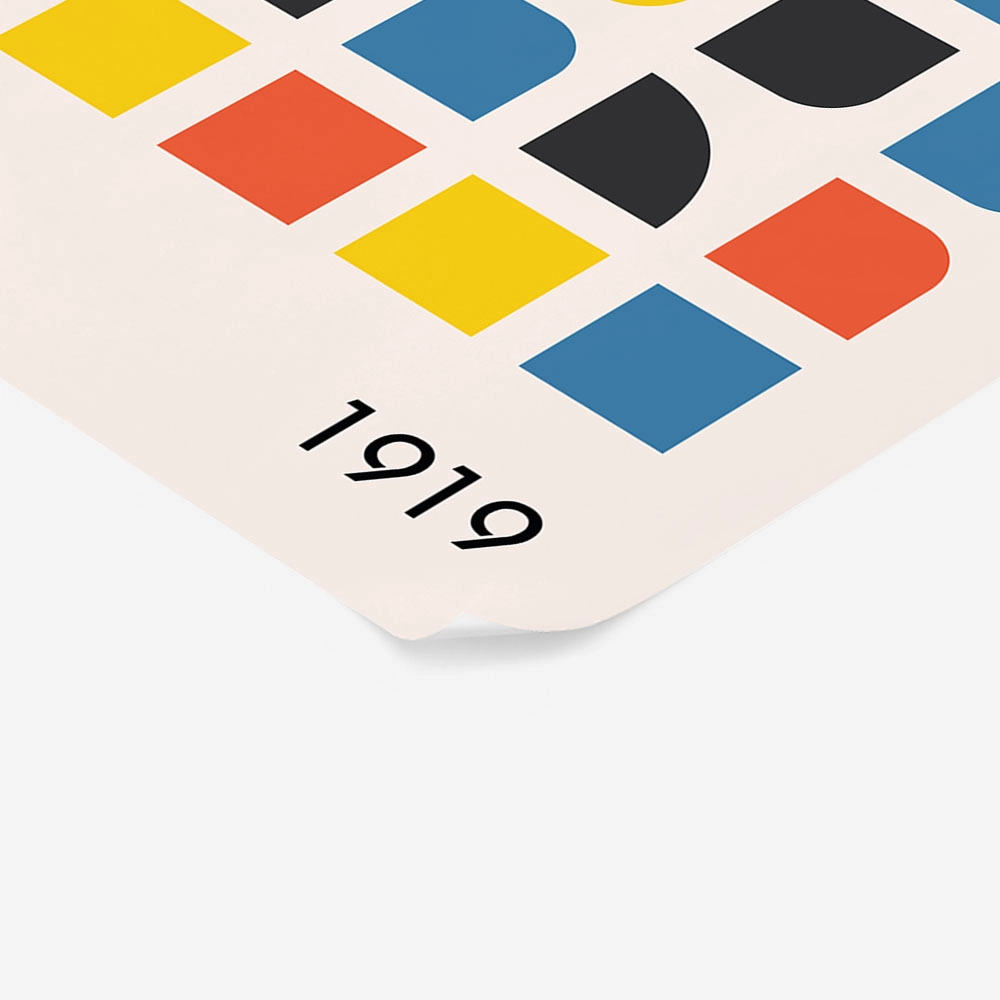 Πόστερ BAUHAUS 1919