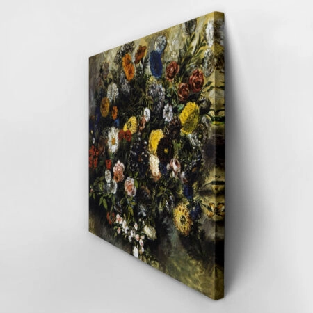 Πίνακας σε καμβά DELACROIX - BOUQUET OF FLOWERS - Eugene Delacroix Sticky 3