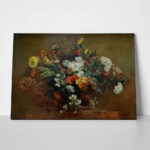 Πινακας σε καμβά DELACROIX - BOUQUET