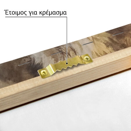 Πίνακας Τετράγωνος DELACROIX - TETE DE LION RUGISSANT - Eugene Delacroix Sticky 5