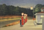 Πινακας σε καμβά EDWARD HOPPER GAS 1940