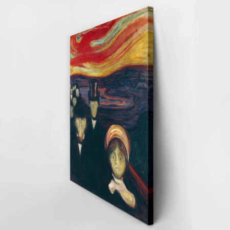 Πινακας σε καμβά EDVARD MUNCH - ANXIETY - Edvard Munch Sticky 3
