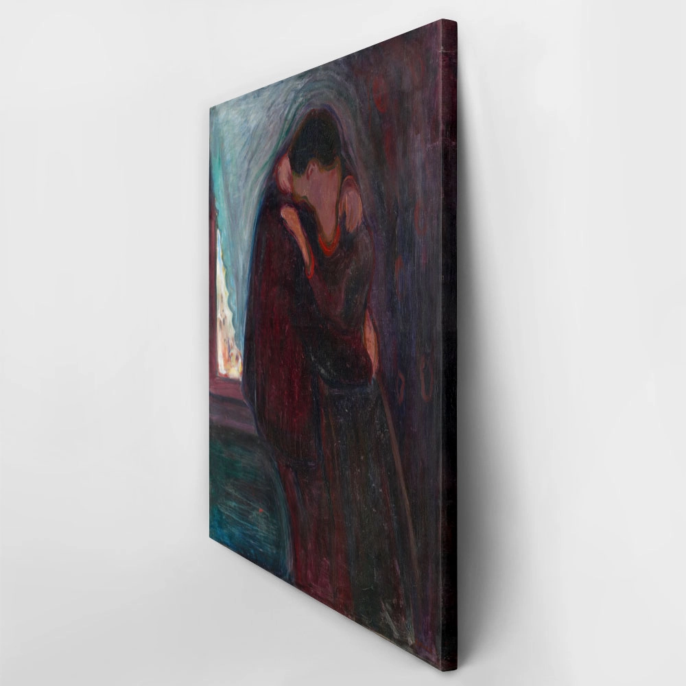 Πινακας σε καμβά EDVARD MUNCH - THE KISS