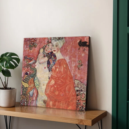 Πινακας σε καμβα KLIMT - WOMEN FRIENDS - Gustav Klimt Sticky 1