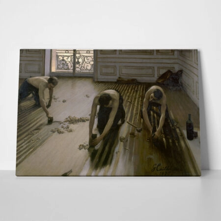 Πινακας σε καμβά GUSTAVE CAILLEBOTTE - THE FLOOR SCRAPERS - Αλλοι ζωγραφοι Sticky 1