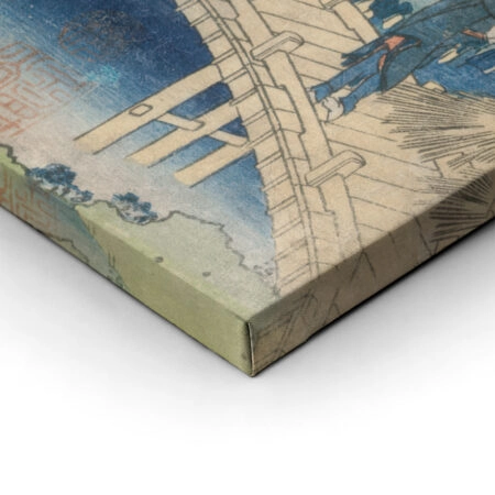 Πινακας σε καμβά HOKUSAI - JAPAN RICE FIELDS AND WORKERS - Hokusai Katsushika Sticky 2