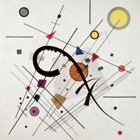 Πίνακας KANDINSKY - GREY SQUARE - Wassily Kandinsky Sticky 6
