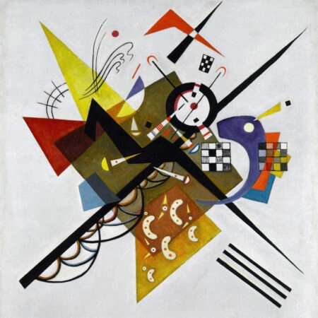 Πίνακας KANDINSKY - ON WHITE II - Wassily Kandinsky Sticky 6