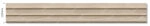 Διακοσμητικό MDF panel τοίχου με 3D πηχακια SONOMA OAK 501050 BEAT ST πλατος 11.9cm x υψος 2.75m
