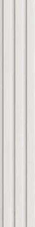 Διακοσμητικό MDF panel τοίχου με 3D πηχακια WHITE 502040 BEAT ST πλατος 11.9cm x υψος 2.75m - Πανελ τοίχου με 3D πηχάκια Sticky 5