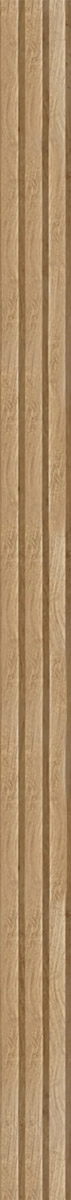 Διακοσμητικό MDF panel τοίχου με 3D πηχακια PECAN 508090 BEAT ST πλατος 11.9cm x υψος 2.75m