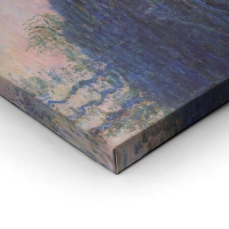 Πινακας σε καμβά MONET - SUNSET AT LAVACOURT, WINTER EFFECT - Monet Claude Sticky 2