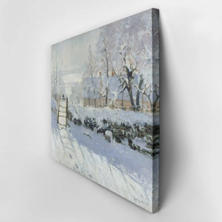 Πινακας σε καμβά MONET - THE MAGPIE - Monet Claude Sticky 3