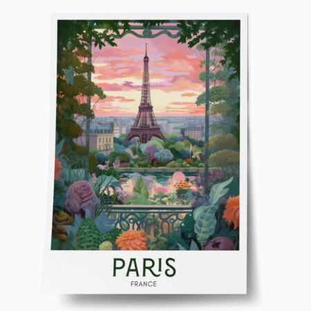 Πόστερ PARIS FANTASY - Πολεις - Χαρτες Sticky 1