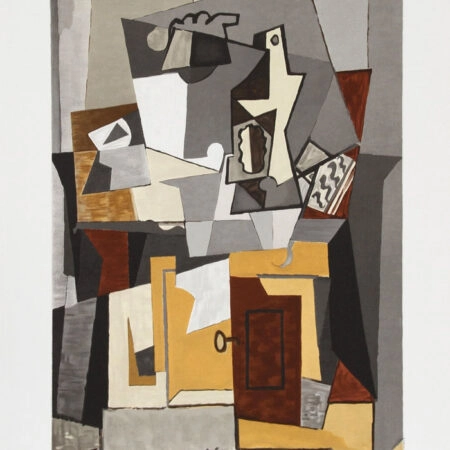Πόστερ PICASSO - NATURE MORTE A LA PORTE ET A LA CLEF - Διασημοι Ζωγραφοι Sticky 7