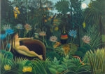 Πινακας σε καμβά HENRI ROUSSEAU - THE DREAM