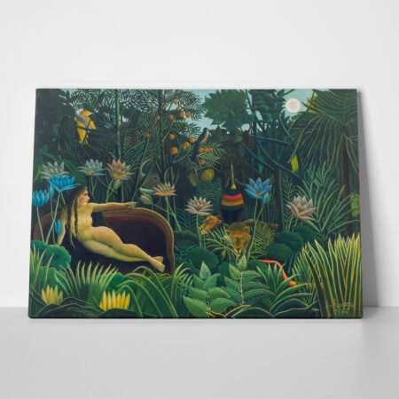 Πινακας σε καμβά HENRI ROUSSEAU - THE DREAM - Αλλοι ζωγραφοι Sticky 2