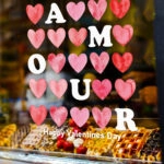 Αυτοκoλλητο Βιτρίνας VALENTINE AMOUR HEARTS