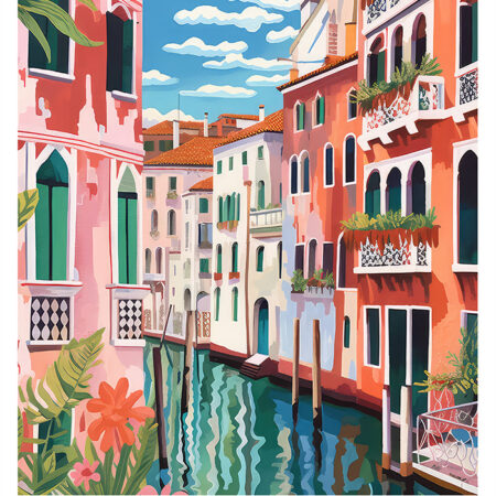 Πόστερ VENICE FANTASY - Πολεις - Χαρτες Sticky 2