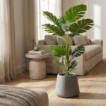 ΤΕΧΝΗΤΟ ΔΕΝΤΡΟ ΜΟΝΣΤΕΡΑ REAL TOUCH ΣΕ ΓΛΑΣΤΡΑ - ΥΨΟΣ 150cm