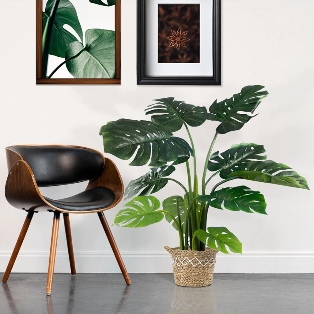 MONSTERA PLANT 20002 - Τεχνητό Διακοσμητικό Φυτό Μονστέρα Υ120cm