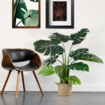 MONSTERA PLANT 20002 - Τεχνητό Διακοσμητικό Φυτό Μονστέρα Υ120cm