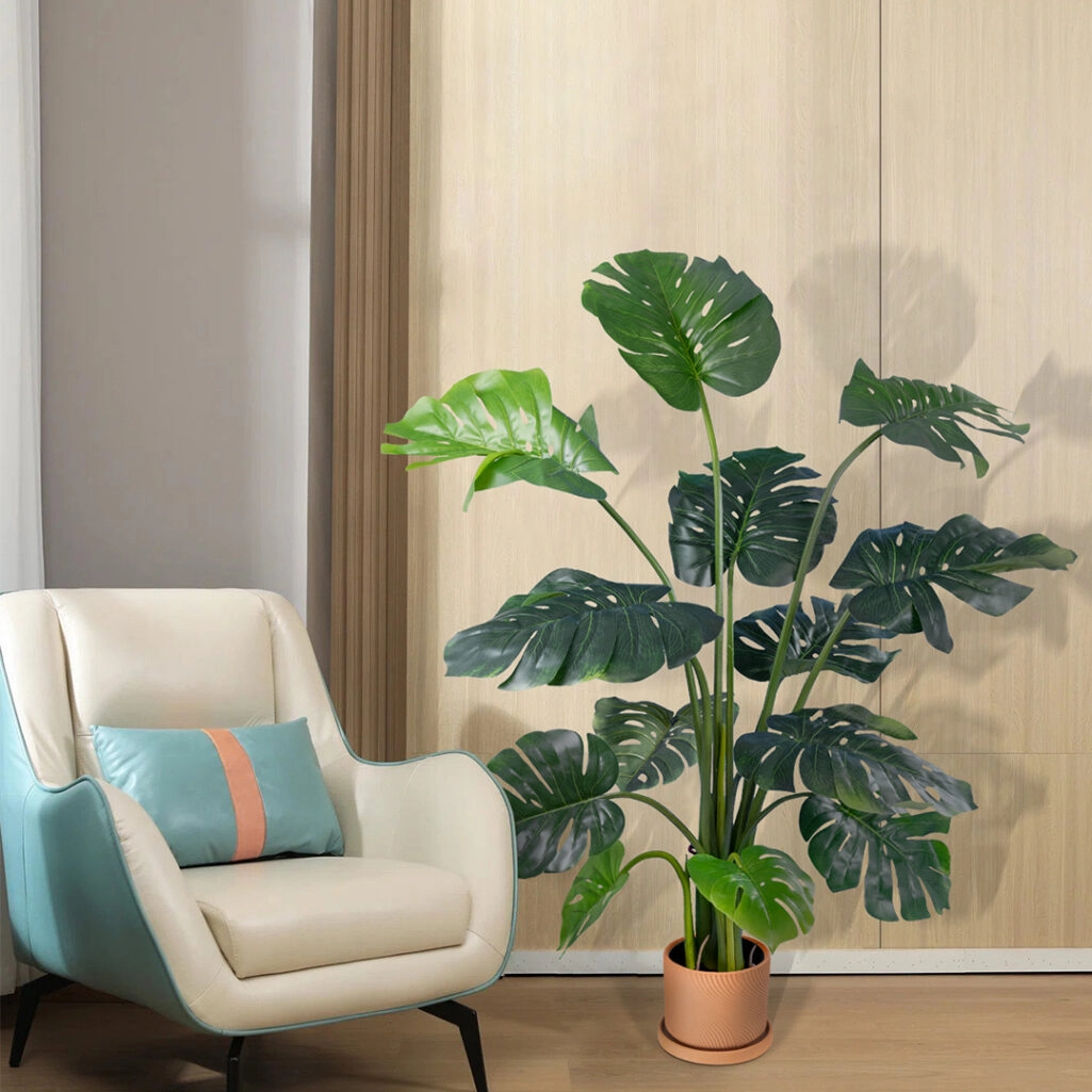 MONSTERA PLANT 20003 - Τεχνητό Διακοσμητικό Φυτό Μονστέρα Υ150cm