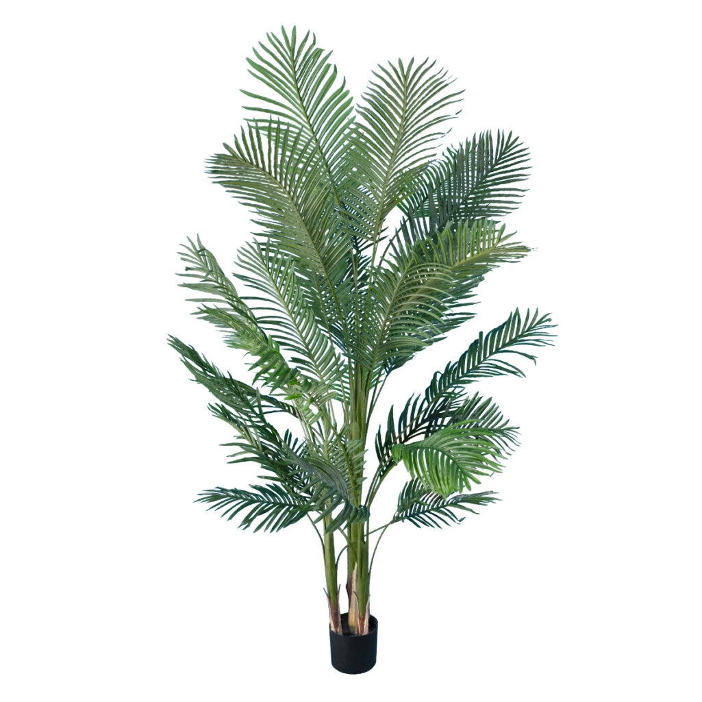 ARECA PALM TREE 20013 - Artificial Decorative Plant Areca Palm Tree H210cm