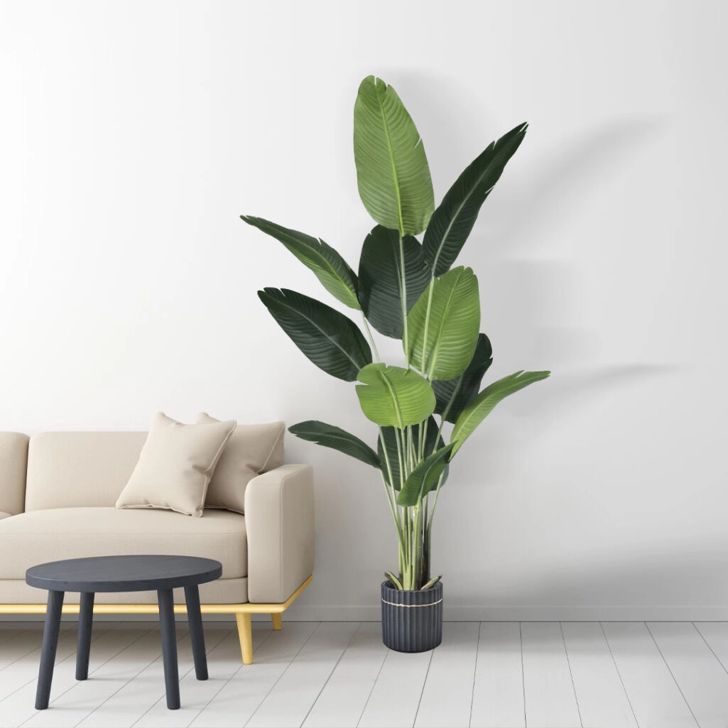 STRELITZIA 20026 Τεχνητό Διακοσμητικό Φυτό  Στρελίτσια - Πουλί του Παραδείσου Υ180cm