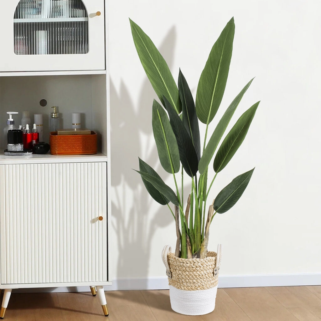 STRELITZIA 20028 Τεχνητό Διακοσμητικό Φυτό  Στρελίτσια - Πουλί του Παραδείσου Υ120cm
