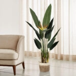 STRELITZIA REGINAE 20031 Τεχνητό Διακοσμητικό Φυτό Στρελίτσια - Πουλί του Παραδείσου Υ120cm