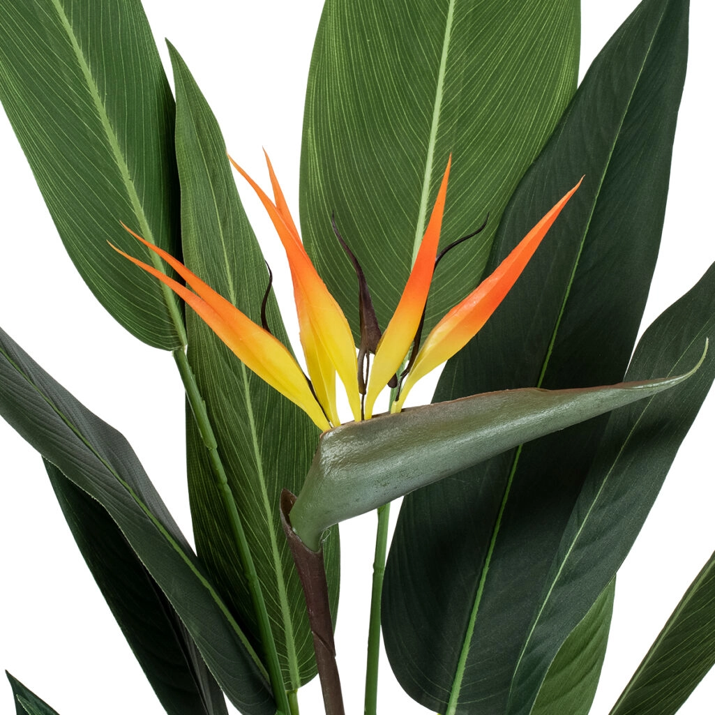 STRELITZIA REGINAE 20031 Τεχνητό Διακοσμητικό Φυτό Στρελίτσια - Πουλί του Παραδείσου Υ120cm