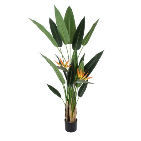 STRELITZIA REGINAE 20032 Τεχνητό Διακοσμητικό Φυτό Στρελίτσια - Πουλί του Παραδείσου Υ140cm - Τεχνητες Στρελιτσιες (Πουλι παραδεισου)