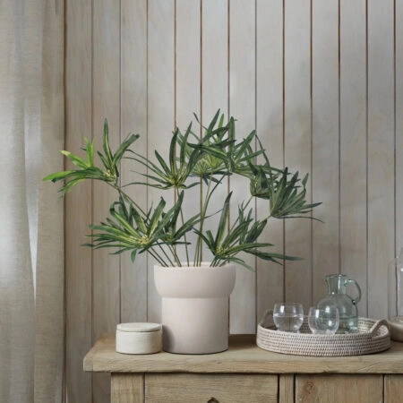 BROADLEAF LADY PALM 20059 Τεχνητό Διακοσμητικό Φυτό Πλατύφυλλος Φοίνικας Μπαμπού Υ50cm - Τεχνητα Μπαμπου Sticky 2