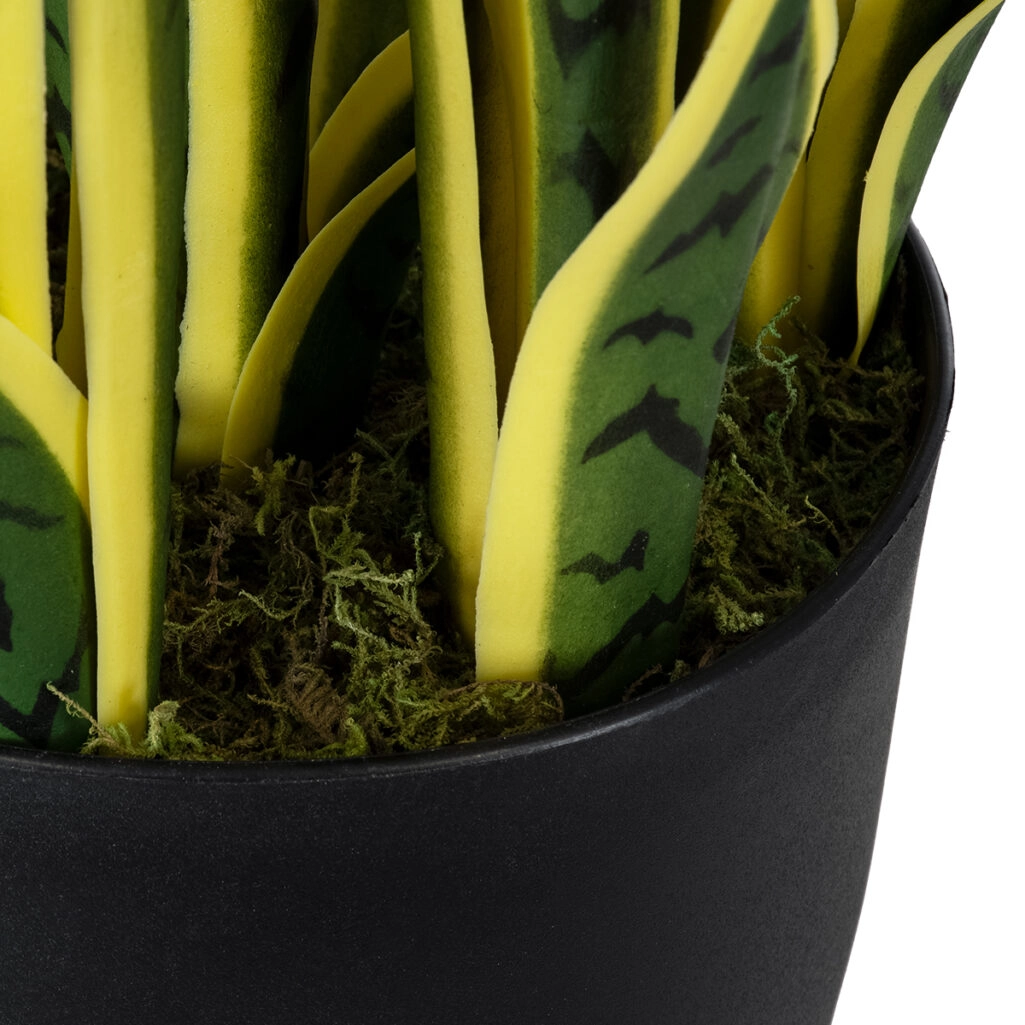 BLOODLEAF DRACAENA TRIFASCIATA 20061 Artificial Decorative Bloodleaf Sansevieria Plant H90cm