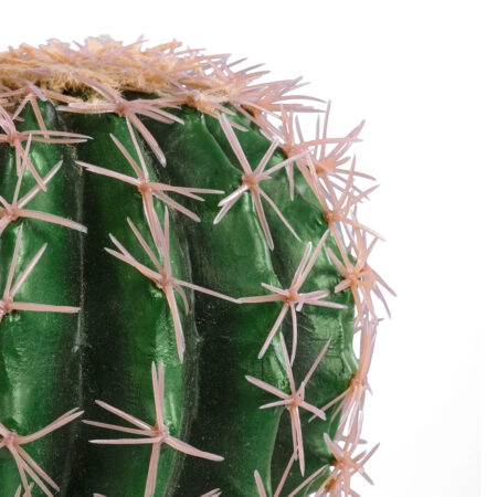 FEROCACTUS 20092 Τεχνητό Διακοσμητικό Φυτό Φερόκακτος Υ26cm - Τεχνητοι Κακτοι Sticky 1