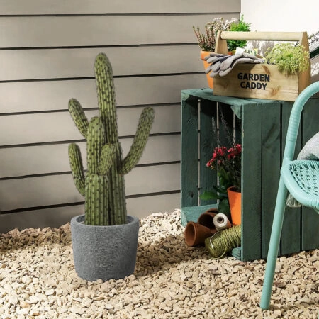 CARNEGIEA CACTUS 20100 Τεχνητό Διακοσμητικό Φυτό Κάκτος Σαγκουάρο Υ63cm - Τεχνητοι Κακτοι Sticky 4