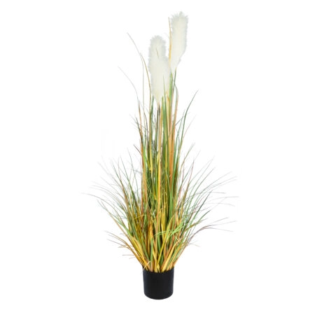PAMPAS GRASS 20105 Τεχνητό Διακοσμητικό Φυτό Γρασίδι της Πάμπας Υ150cm - Τεχνητά Γρασίδια και Χόρτα