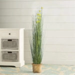 CRASPEDIA GRASS 20112 Τεχνητό Διακοσμητικό Φυτό Κρασπέδια Υ150cm