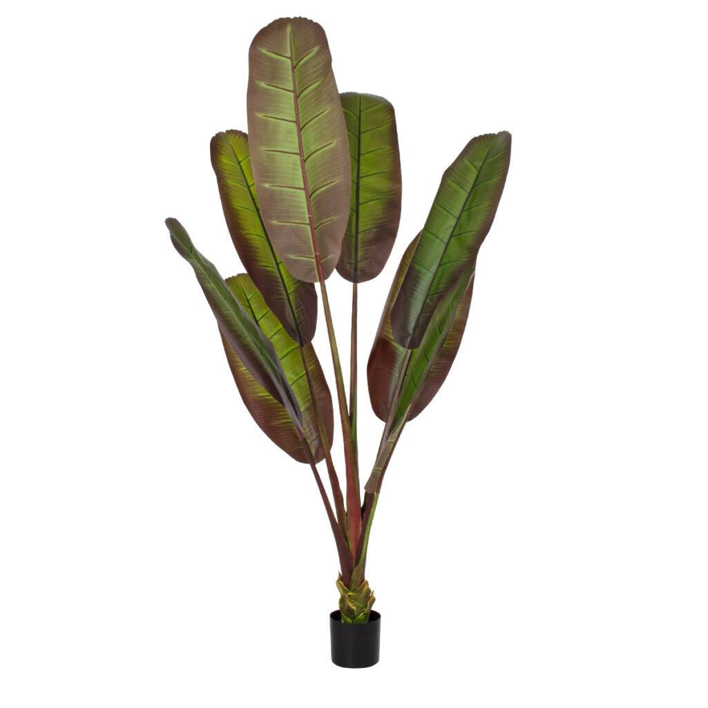BLOODY BANANA TREE 20119 - Artificial Decorative Plant Bloody Banana Tree - Banana Tree H220cm