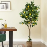 LEMON TREE 20214 Τεχνητό Διακοσμητικό Δέντρο Λεμονιά Υ165cm