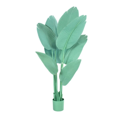 TURQUOISE STRELITZIA 20368 Τεχνητό Διακοσμητικό Φυτό Τιρκουάζ Στερλίτσια Υ120cm - Τεχνητες Στρελιτσιες (Πουλι παραδεισου)