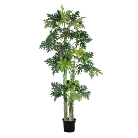 PAPAYA TREE 20383 Τεχνητό Διακοσμητικό Φυτό  Παπάγια Υ270cm - Τεχνητα Καρποφορα δέντρα