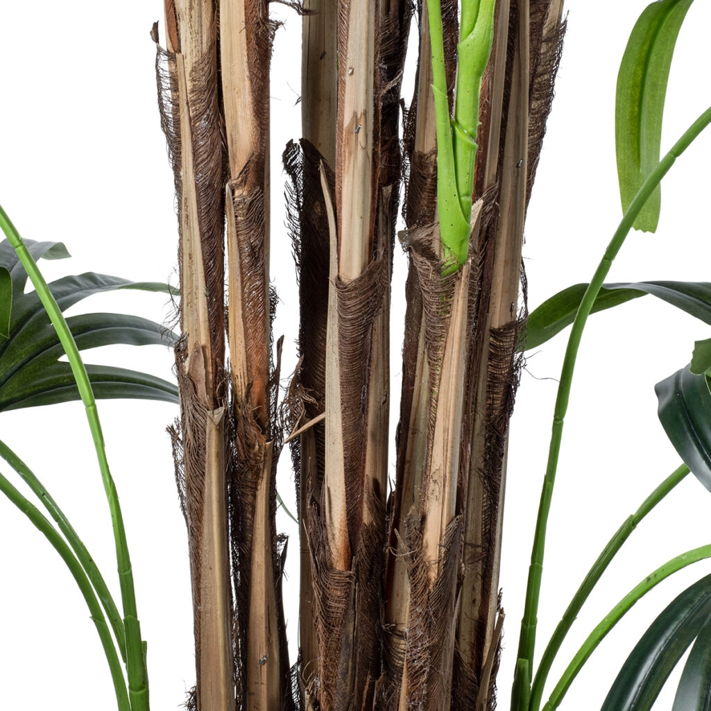 BROADLEAF LADY PALM TREE 20384 Τεχνητό Διακοσμητικό Φυτό Πλατύφυλλος Φοίνικας Μπαμπού Υ300cm