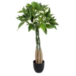 PACHIRA GLABRA 20427 Artificial Decorative Plant Pachira of Fortune H90cm