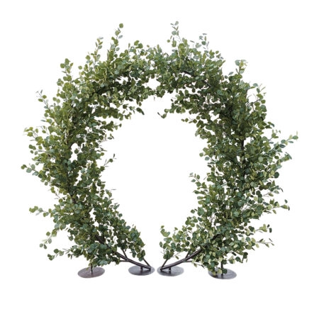 EYCALYPTUS CINEREA ARCH 20434 Τεχνητή Διακοσμητική Αψίδα Ευκάλυπτου Μ250cm x Υ250cm - Τεχνητά Φυτά και Δέντρα