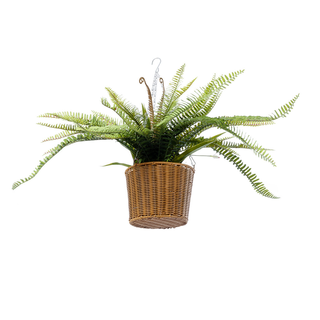 FERN HANGING BOUQUET PLANT 20629 Τεχνητό Κρεμαστό Διακοσμητικό Φυτό Φτέρης  Y56cm
