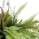 FERN HANGING BOUQUET PLANT 20629 Τεχνητό Κρεμαστό Διακοσμητικό Φυτό Φτέρης  Y56cm