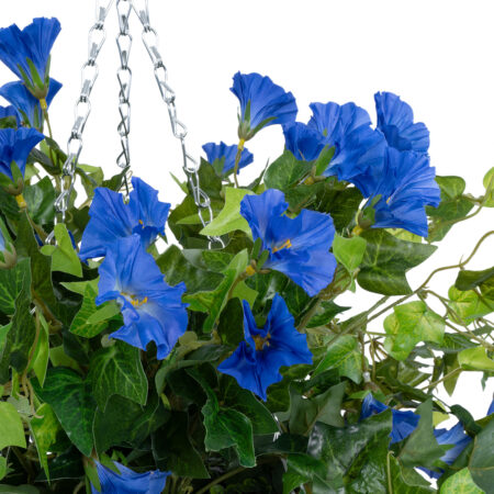 MORNING GLORY HANGING PLANT 20636 Τεχνητό Κρεμαστό Διακοσμητικό Φυτό Ορτανσίας Y55cm - Πρασινάδες - Κρεμαστά φυτά Sticky 3