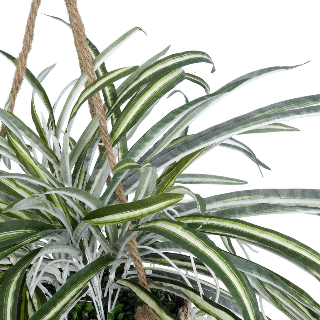 CHLOROPHYTUM COMOSUM HANGING PLANT 20638 Τεχνητό Κρεμαστό Διακοσμητικό Χλωρόφυτο  Y50cm
